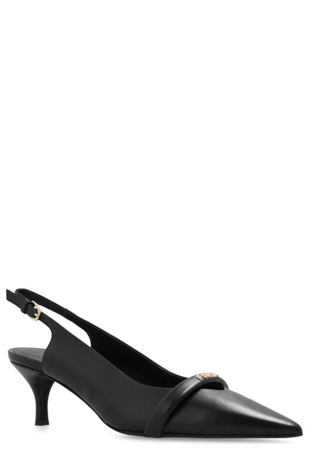 Furla Pointed Toe Slingback Pumps