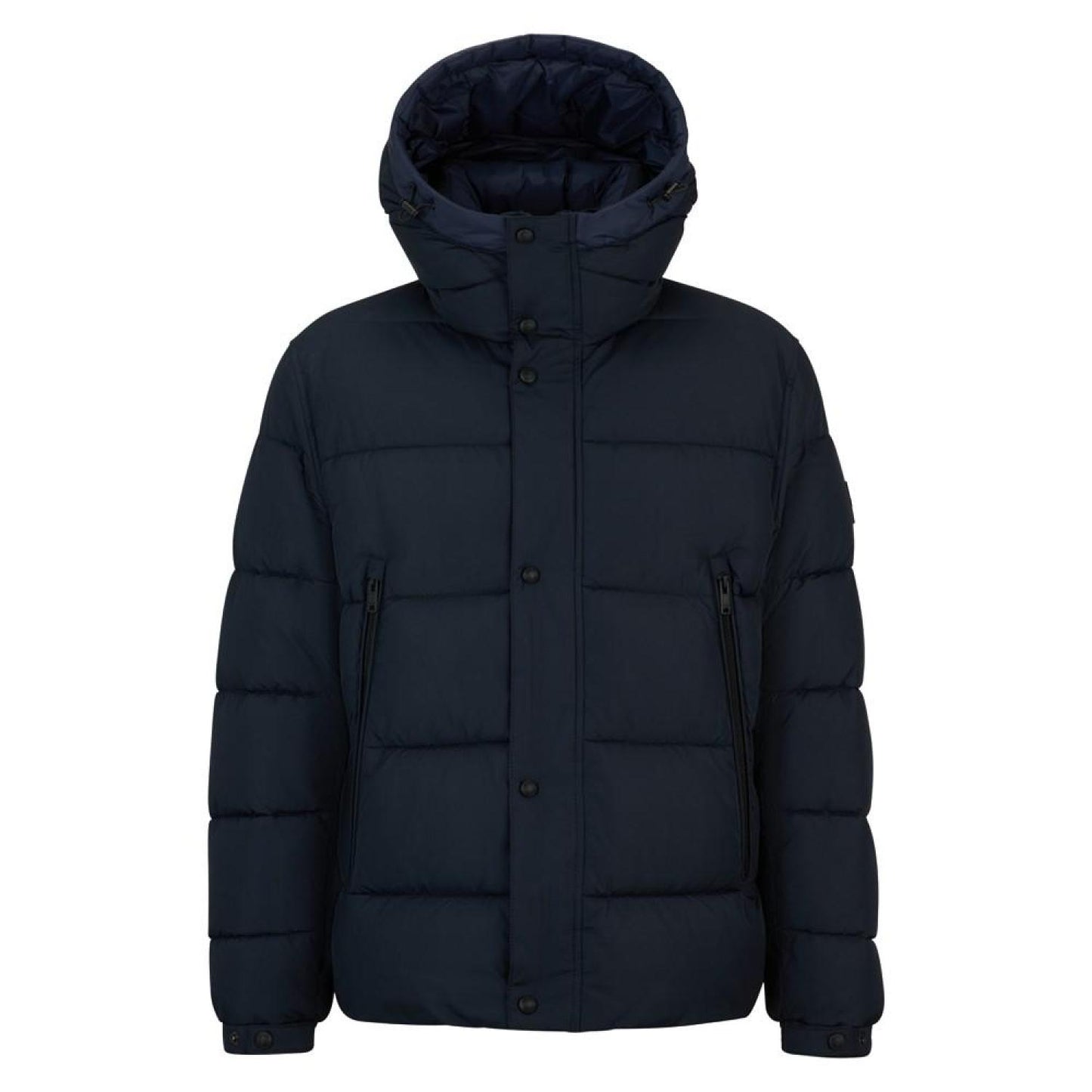 Men's Water-Repellent Hooded Puffer Jacket