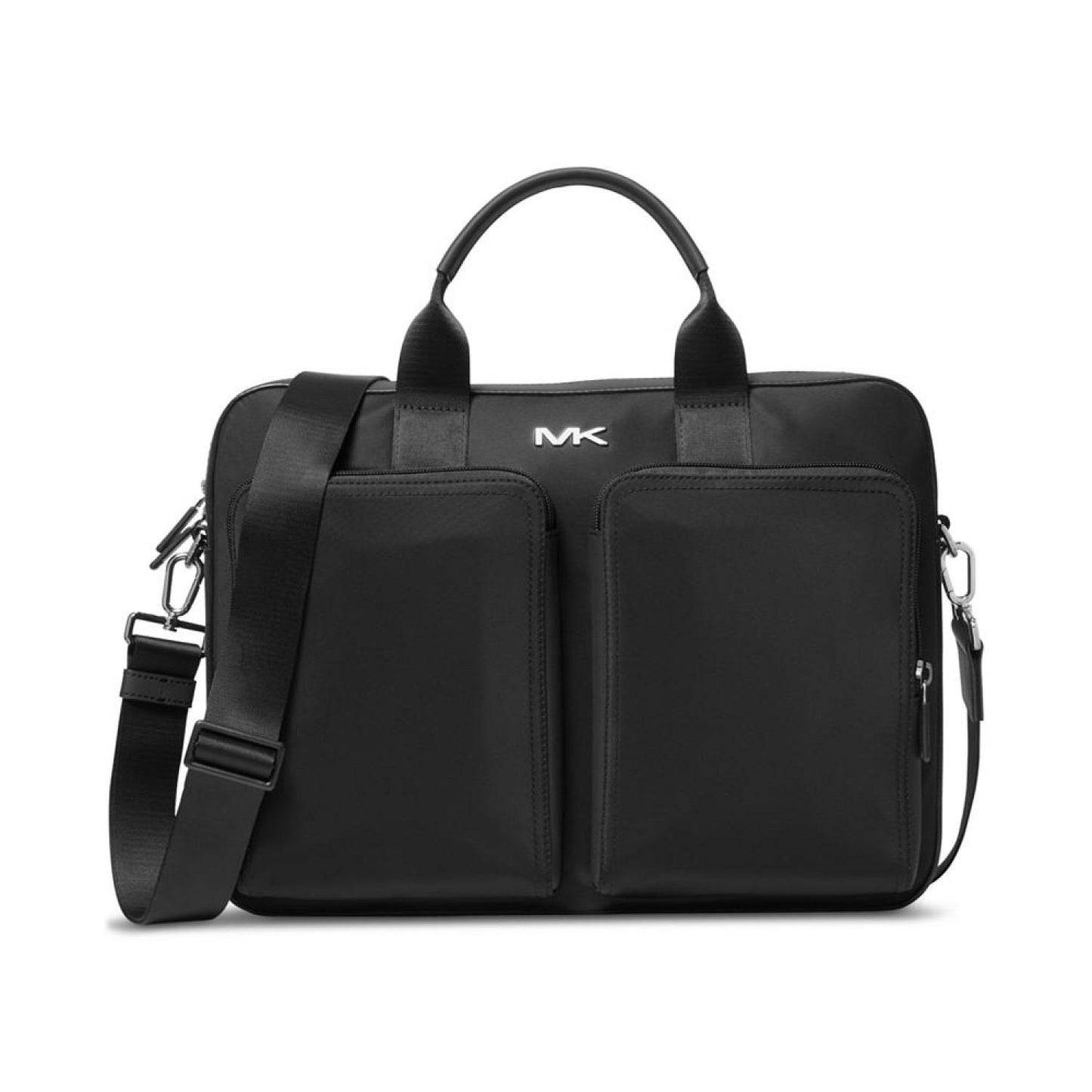 Men's Utility Pocket Logo Briefcase