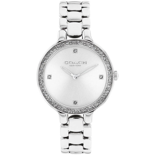 Women's Chelsea Quartz Silver-Tone Stainless Steel Bracelet Watch 32mm