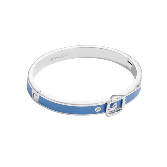 Enamel Buckle Bangle Bracelet