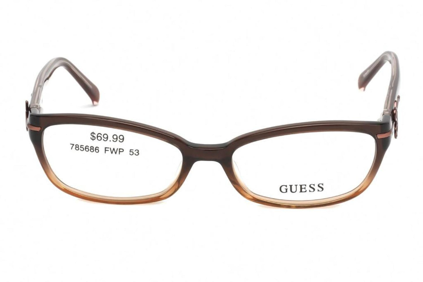 Guess GU2304-3 D96 Rectangular Eyeglasses 53 mm