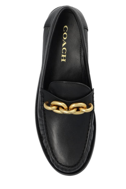 Coach Chain Detailed Loafers