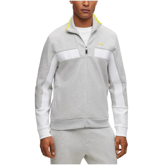 Men's Tape-Trim Zip-Up Sweatshirt