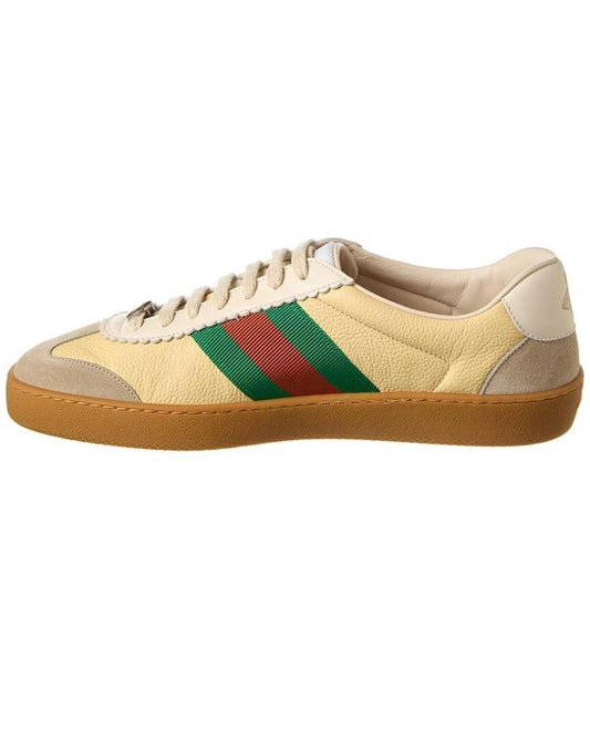 Gucci Web Leather Sneaker