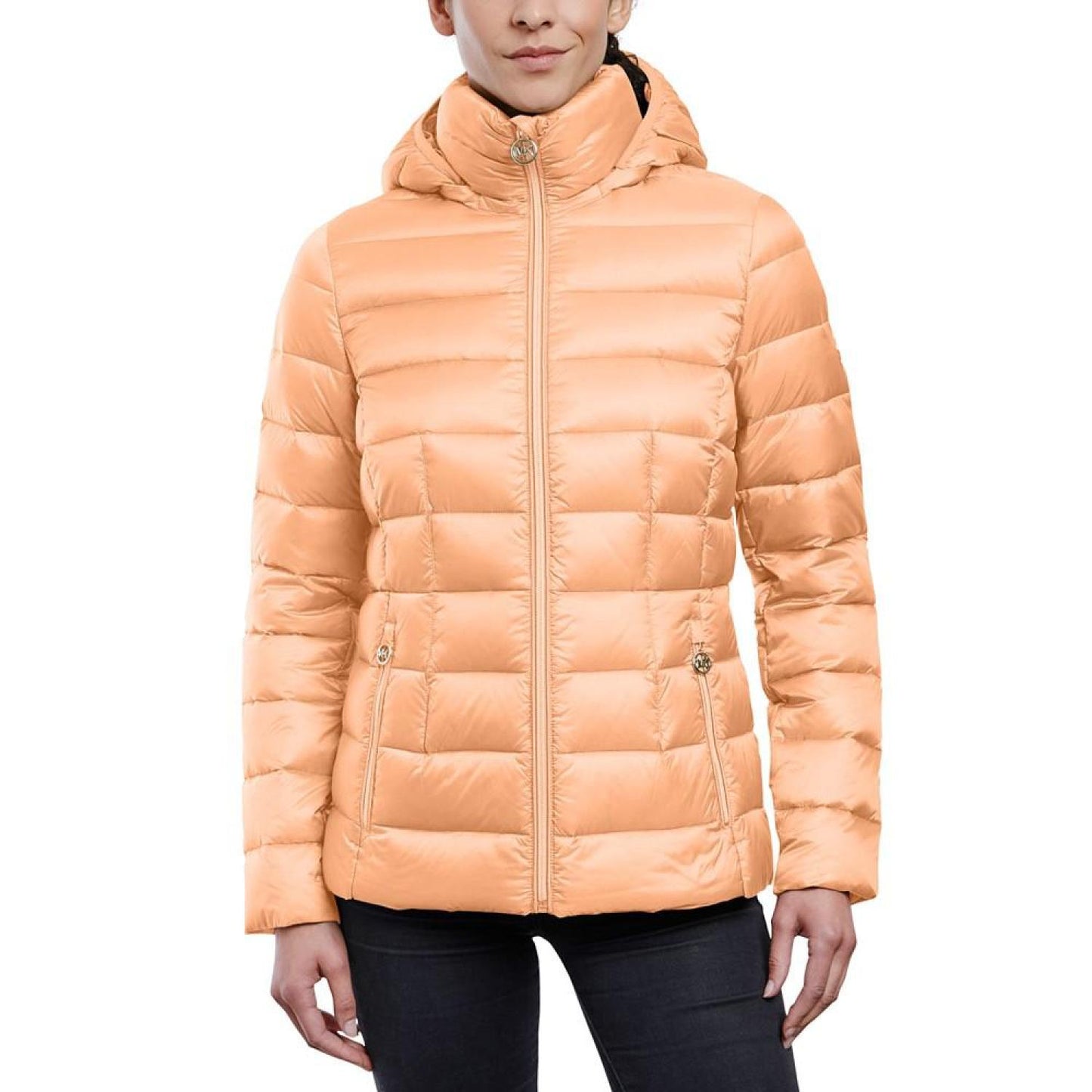 Women's Hooded Packable Down Shine Puffer Coat, Created for Macy's