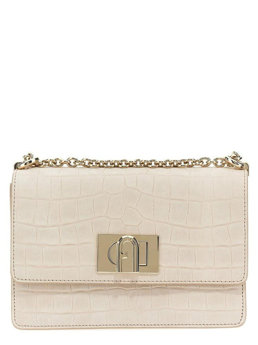 Furla 1927 Embossed Mini Shoulder Bag