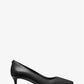 Sara Flex Leather Kitten Pump