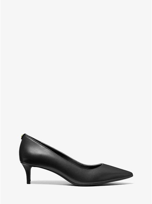 Sara Flex Leather Kitten Pump