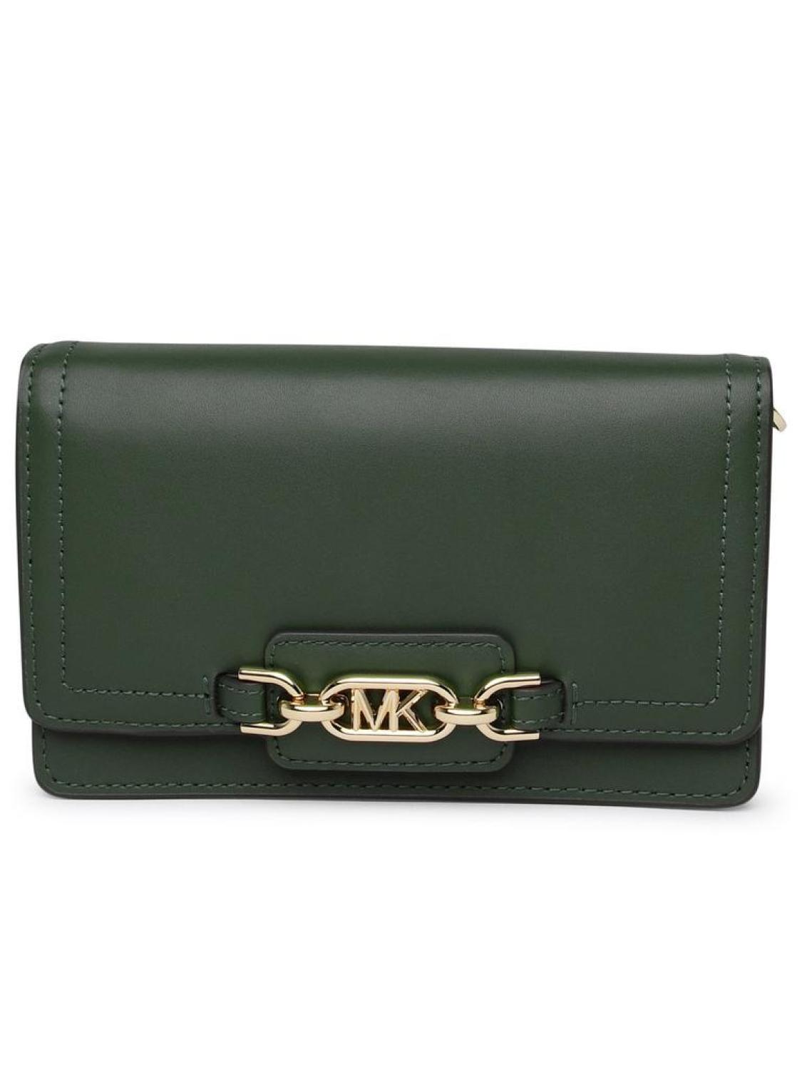 Michael Michael Kors Heather Logo Plaque Crossbody Bag