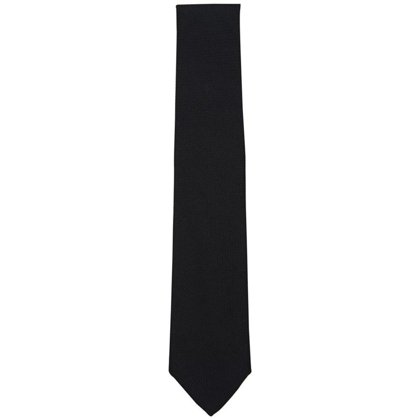 Men's Solid Black Tie