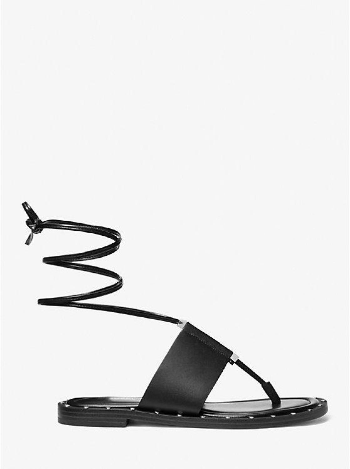 Jagger Leather Lace-Up Sandal