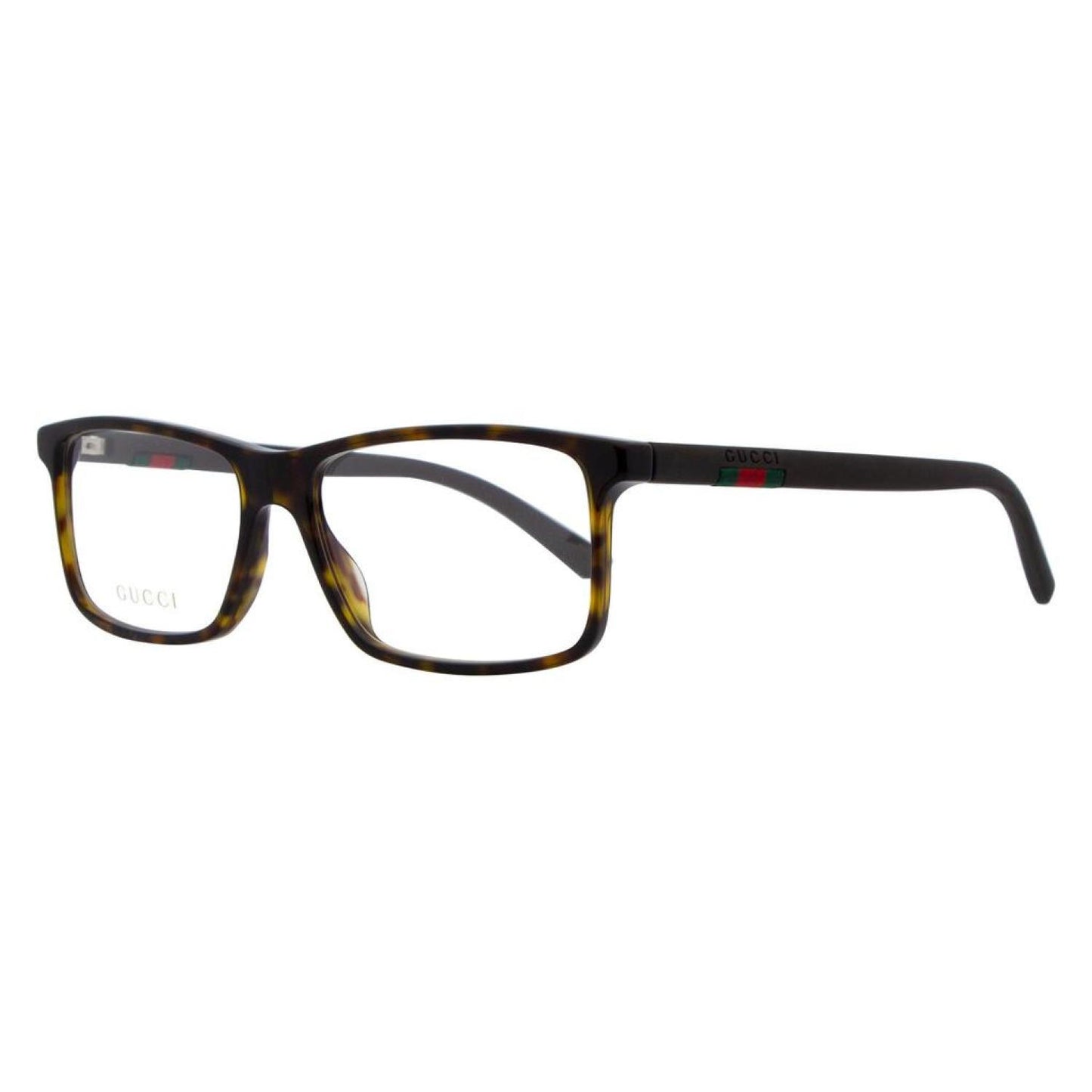 Gucci Rectangular Eyeglasses GG0424O 006 Havana 58mm 424