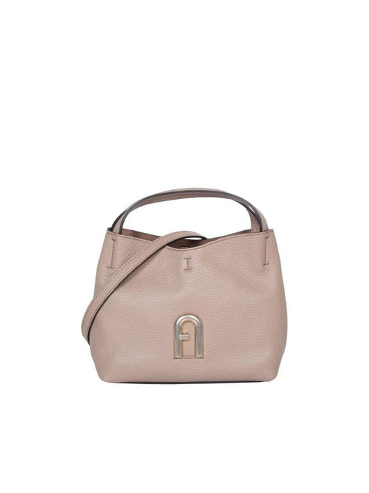 Furla Primula Logo Plaque Bucket Bag