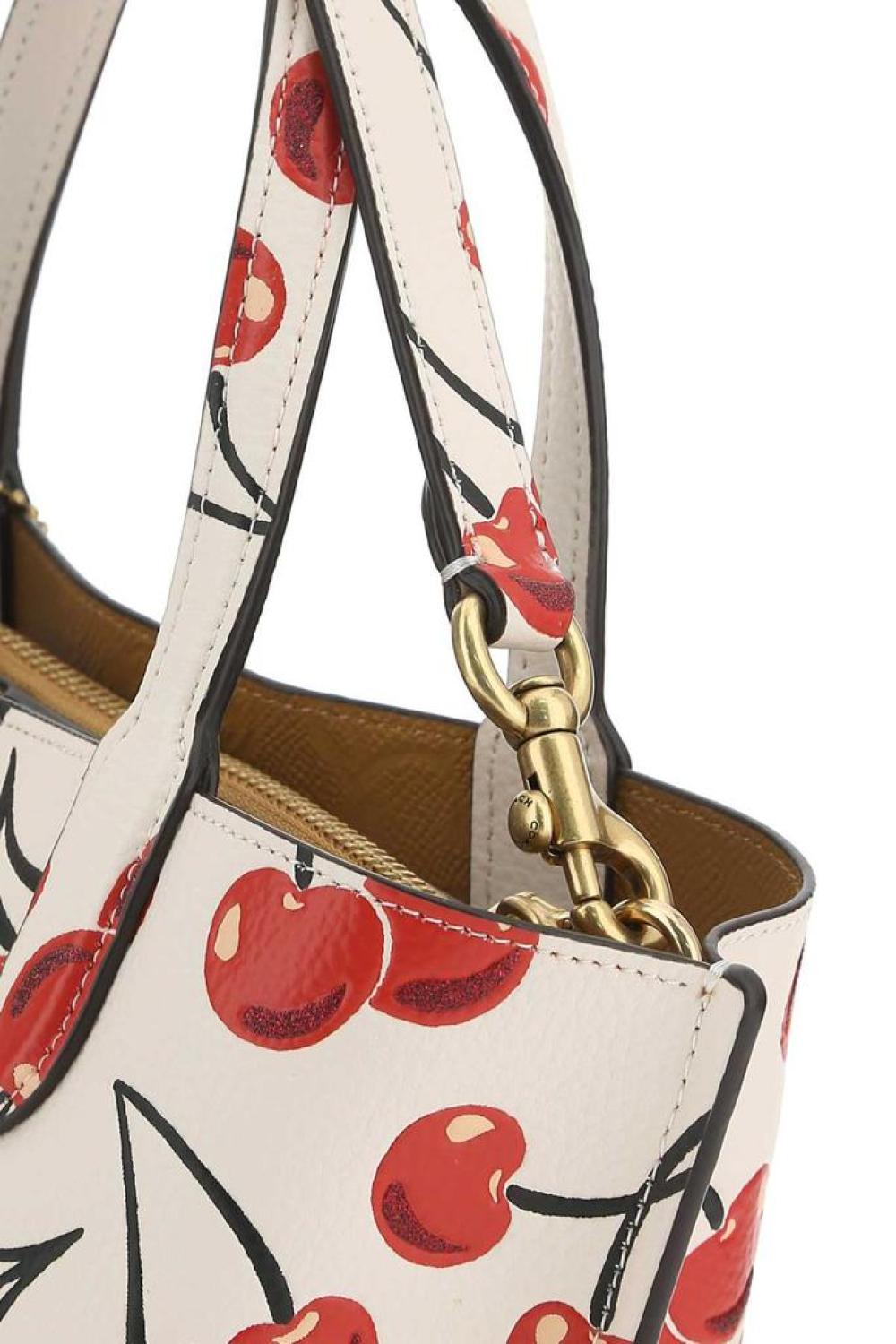 Coach cherry hot sale tote bag