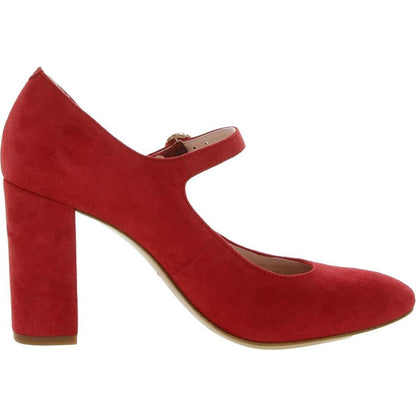 Marlene Womens Suede Mary Jane Pumps