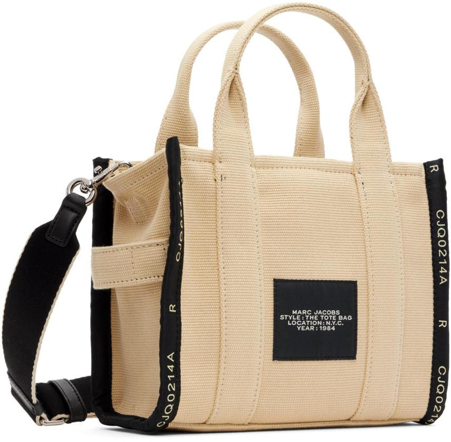 Beige 'The Jacquard Small' Tote