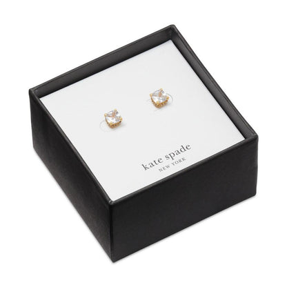 Little Luxuries Pavé & Crystal Square Stud Earrings