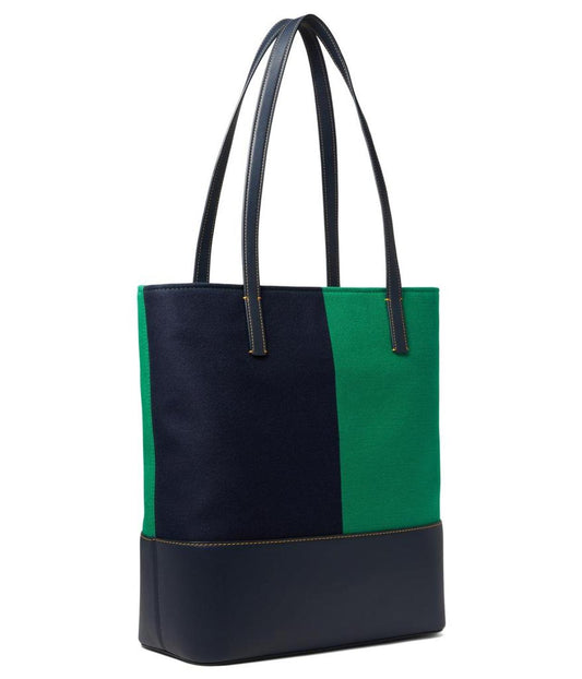 Waverly Racing Stripe Jacquard Large Tote