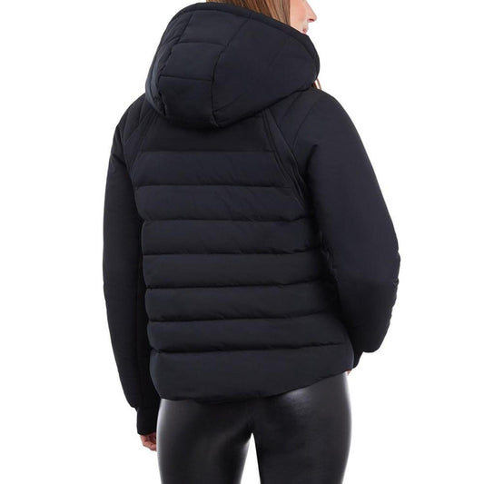 Women's Logo Hooded Puffer Coat