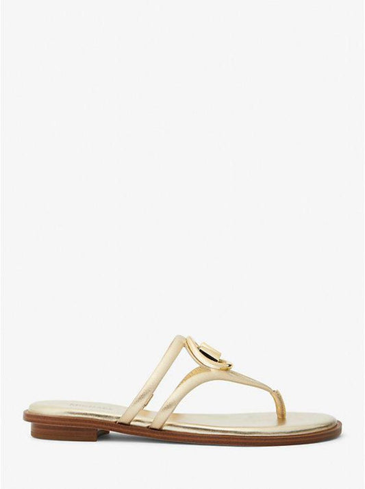 Hampton Metallic Leather Sandal