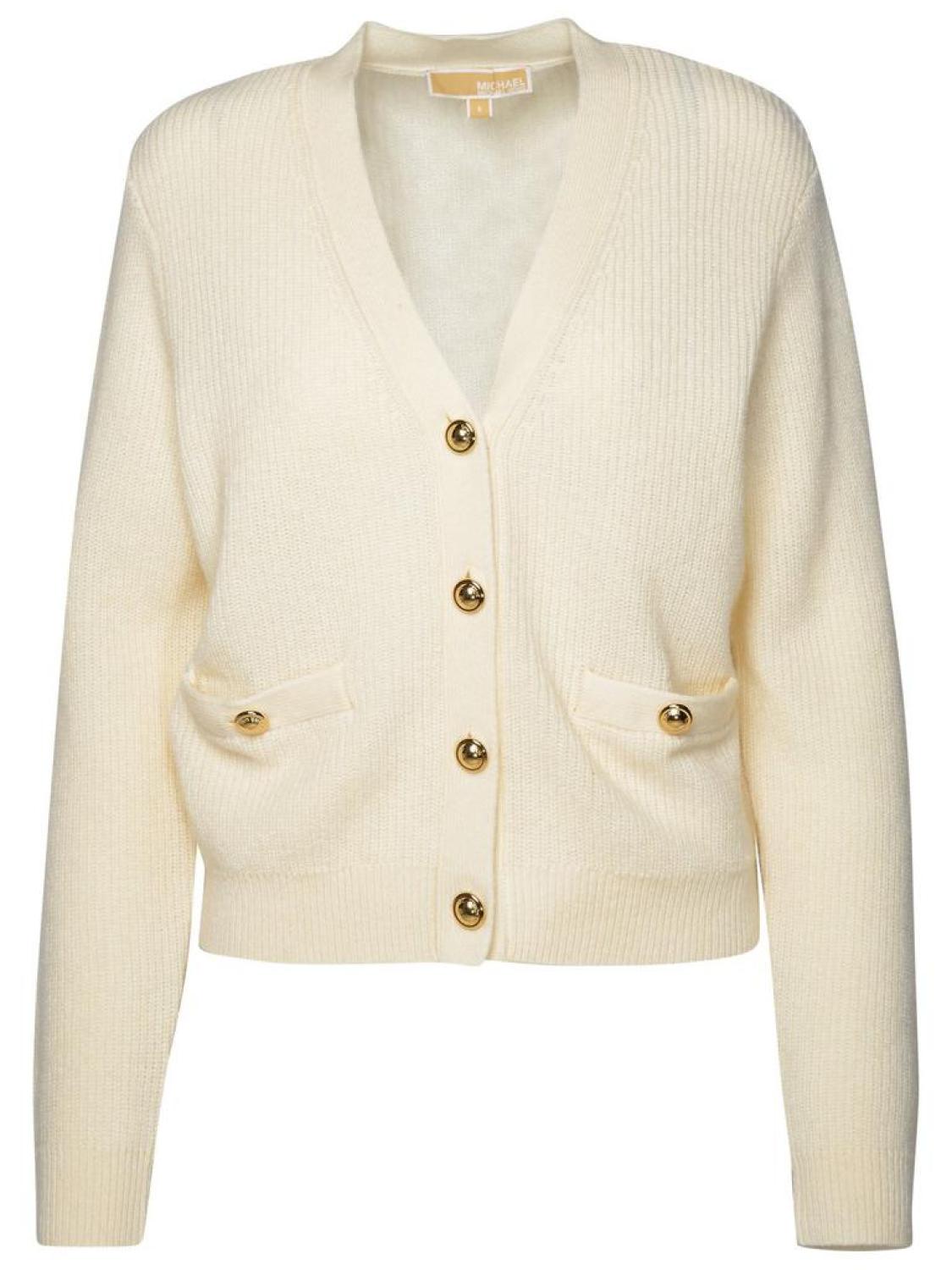 Michael Michael Kors V-Neck Knitted Cardigan