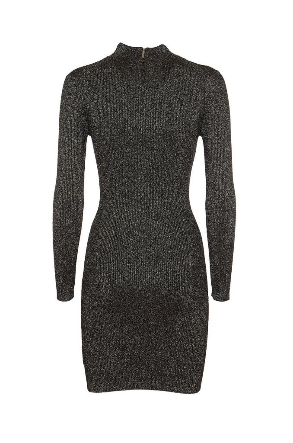 Michael Michael Kors Ribbed-Knit Midi Dress