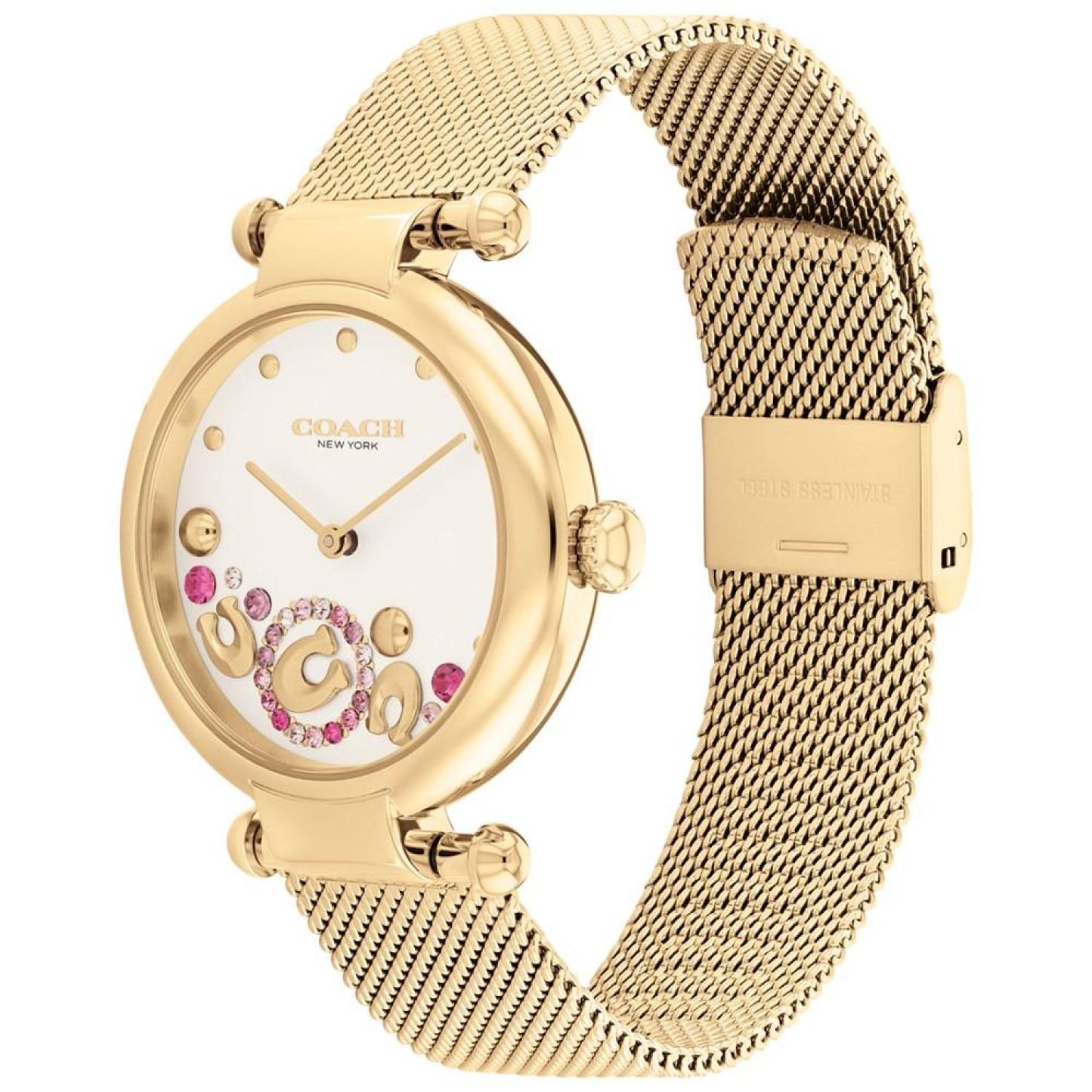 Women's Cary Stainless Steel Mesh Bracelet Watch