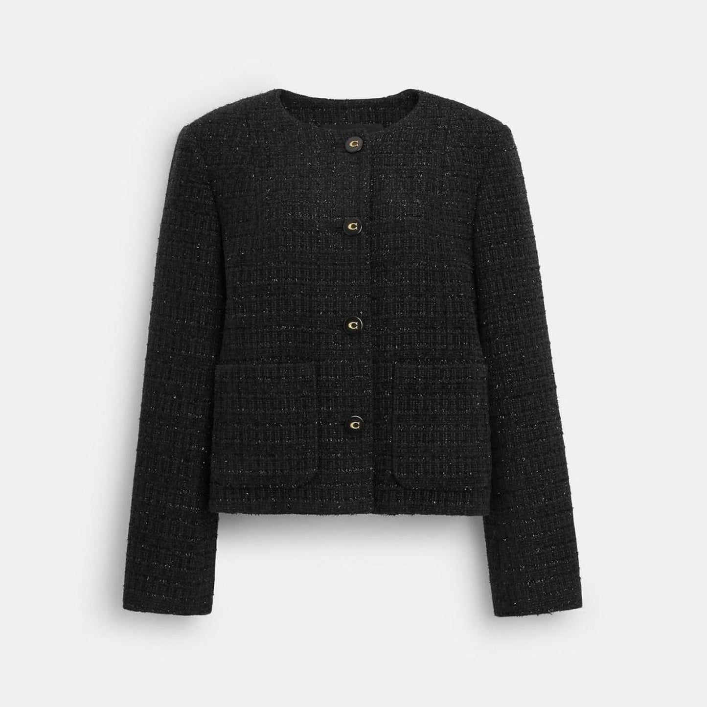 Coach Outlet Tweed Jacket