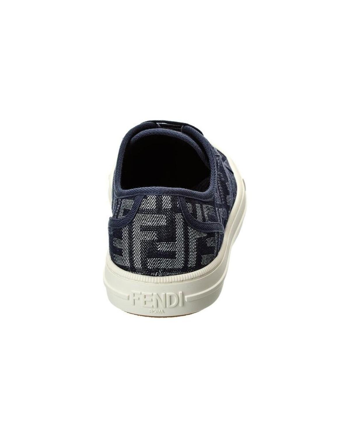 FENDI Domino FF Canvas Sneaker