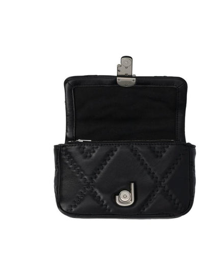 Marc Jacobs Logo Plaque Quilted Shoulder Bag