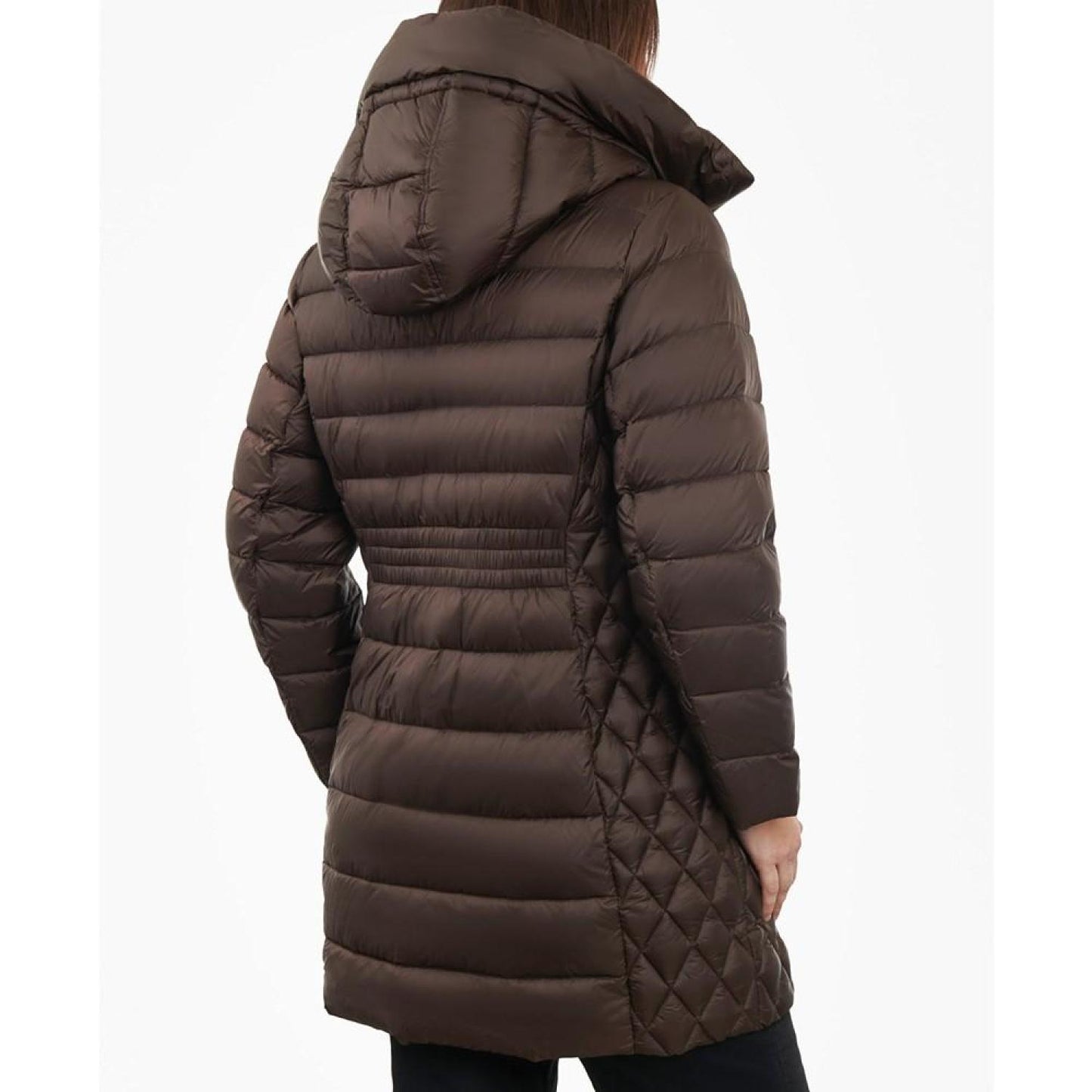 Women's Plus Size Hooded Down Packable Puffer Coat