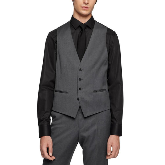 BOSS Men's Single-Breasted Waistcoat