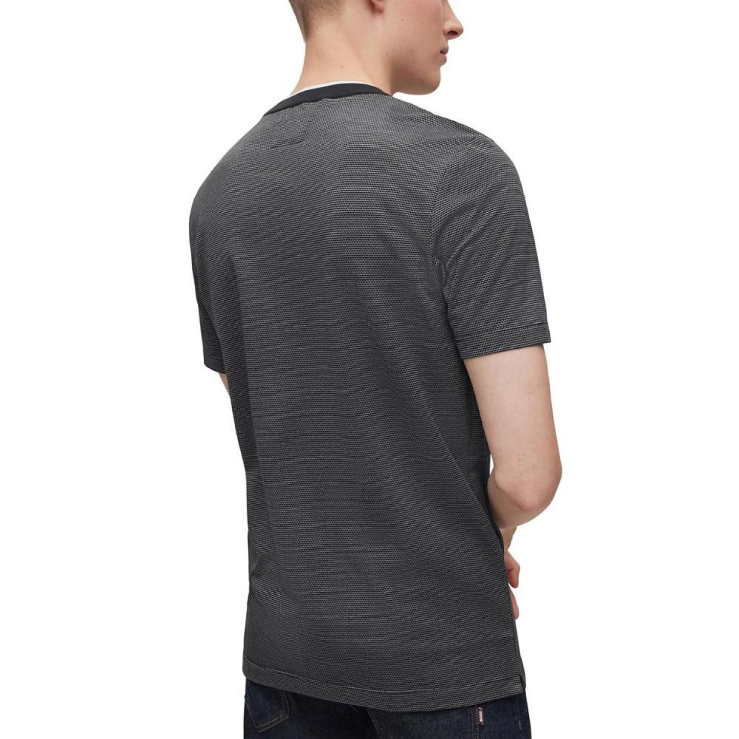 Men's Cotton and Silk T-shirt