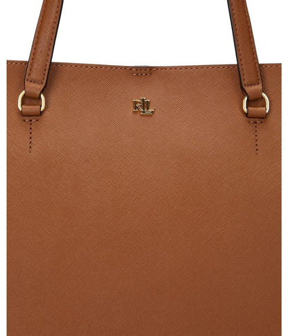 Crosshatch Leather Large Karly Tote