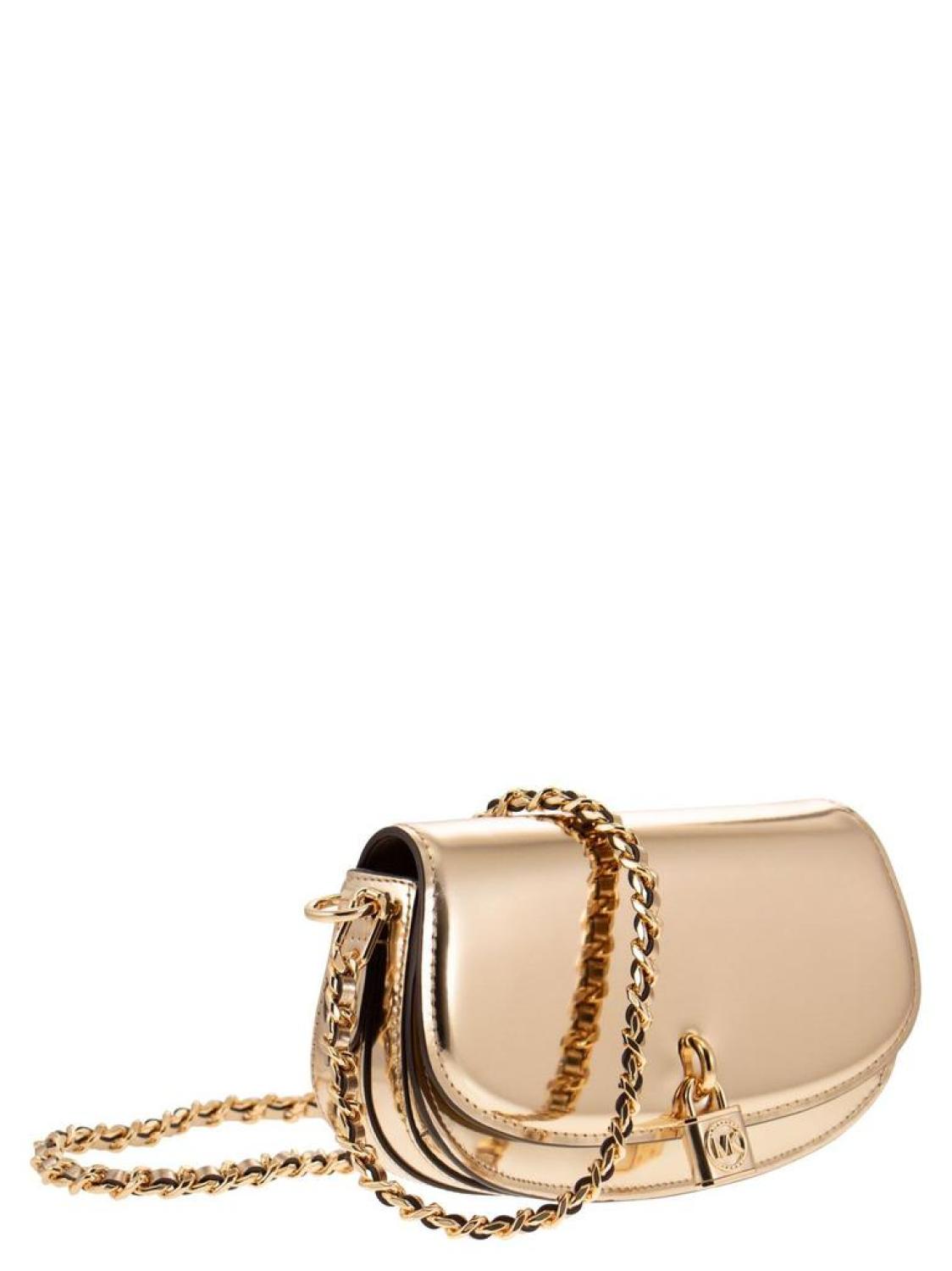 Michael Michael Kors Mila Padlock Small Shoulder Bag