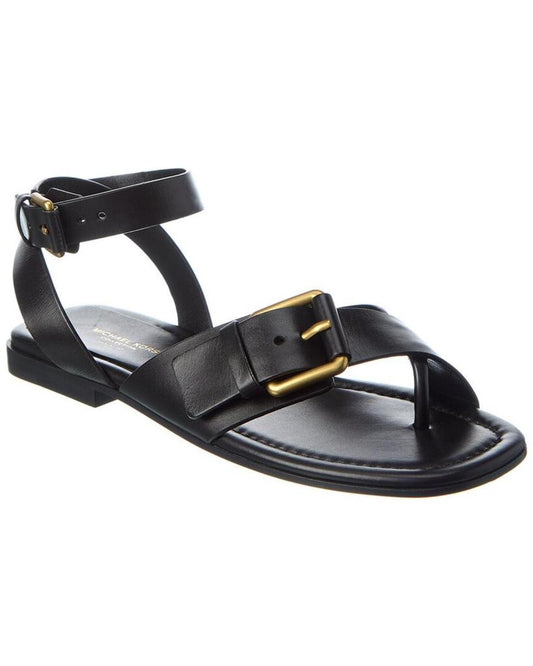 Michael Kors Collection Langley Leather Sandal