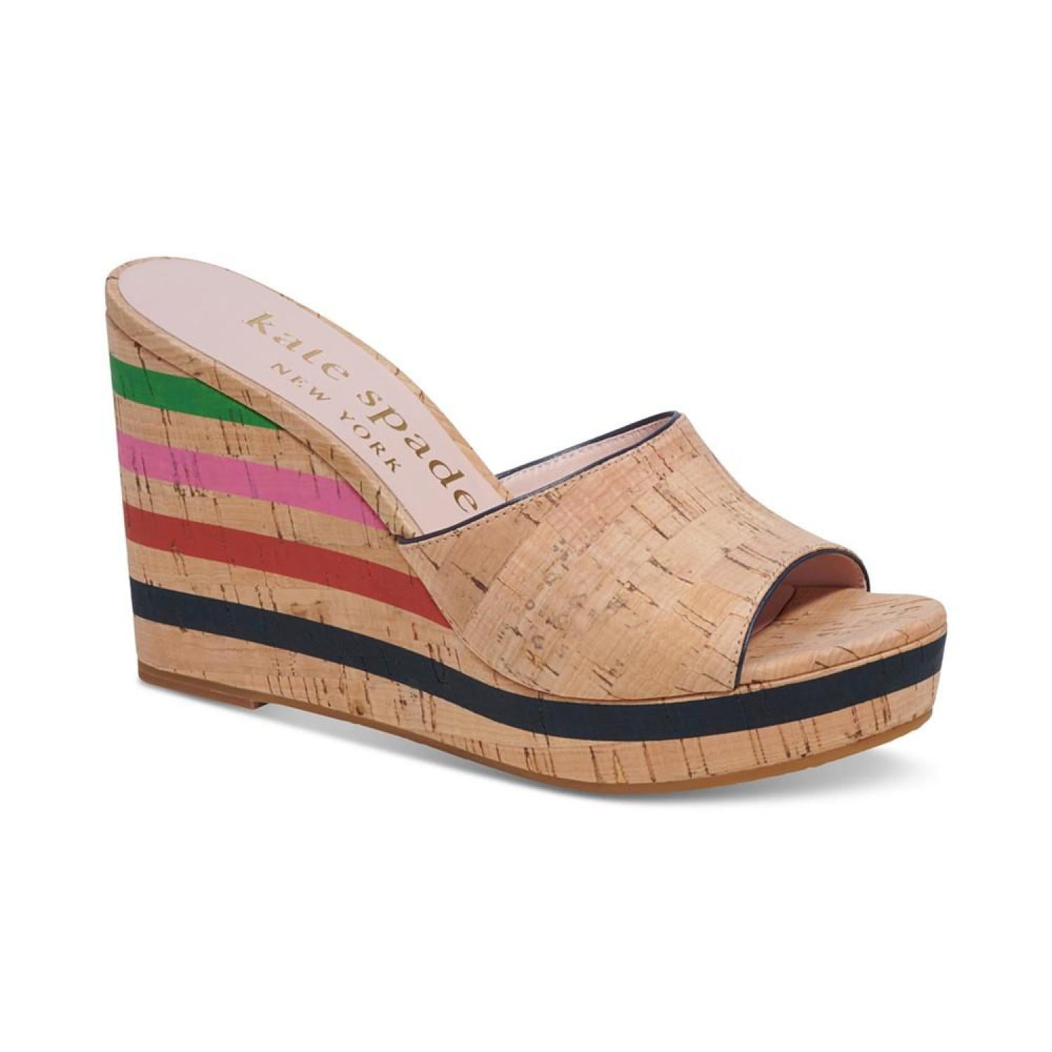 Kate spade sale cork wedges