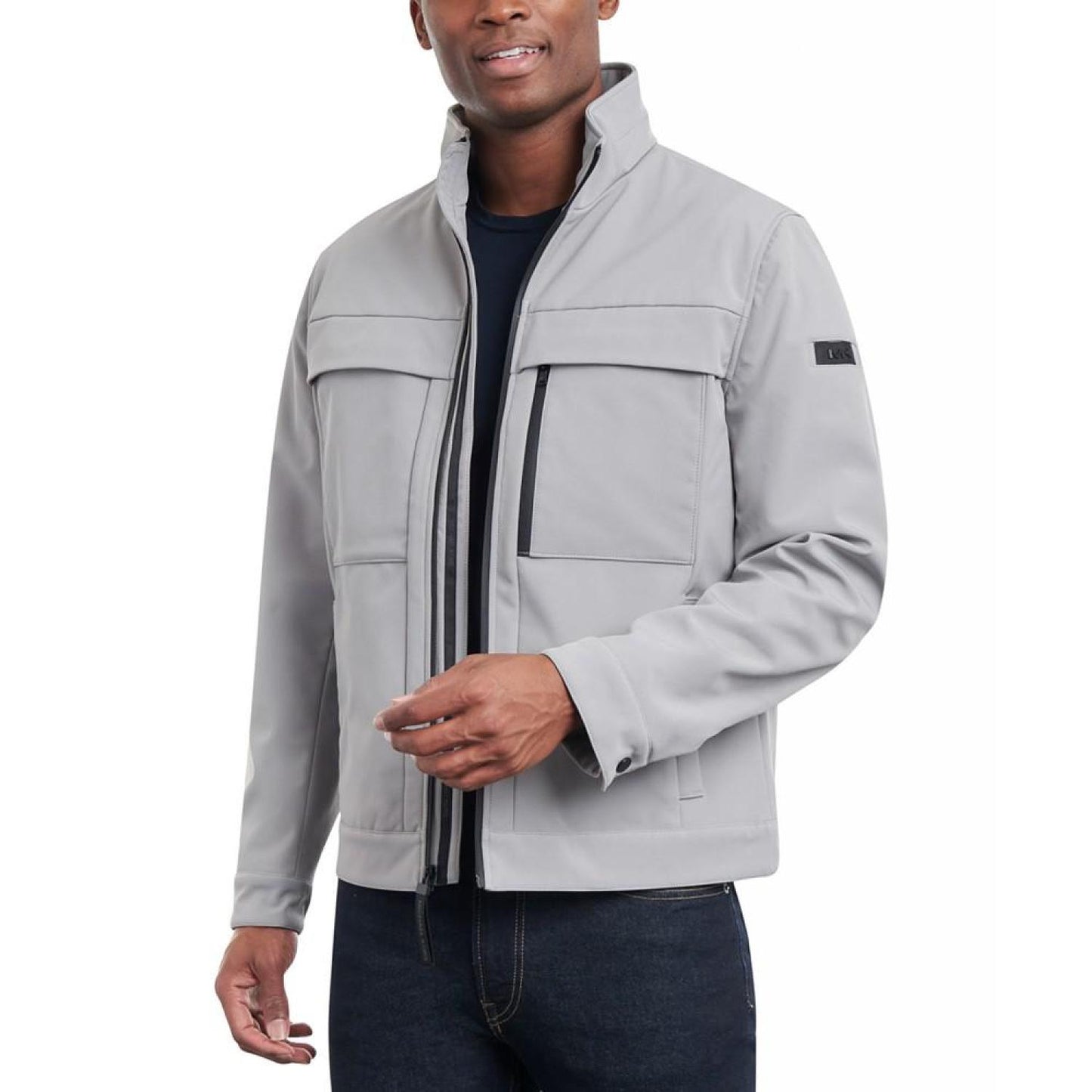 Men's Dressy Full-Zip Soft Shell Jacket