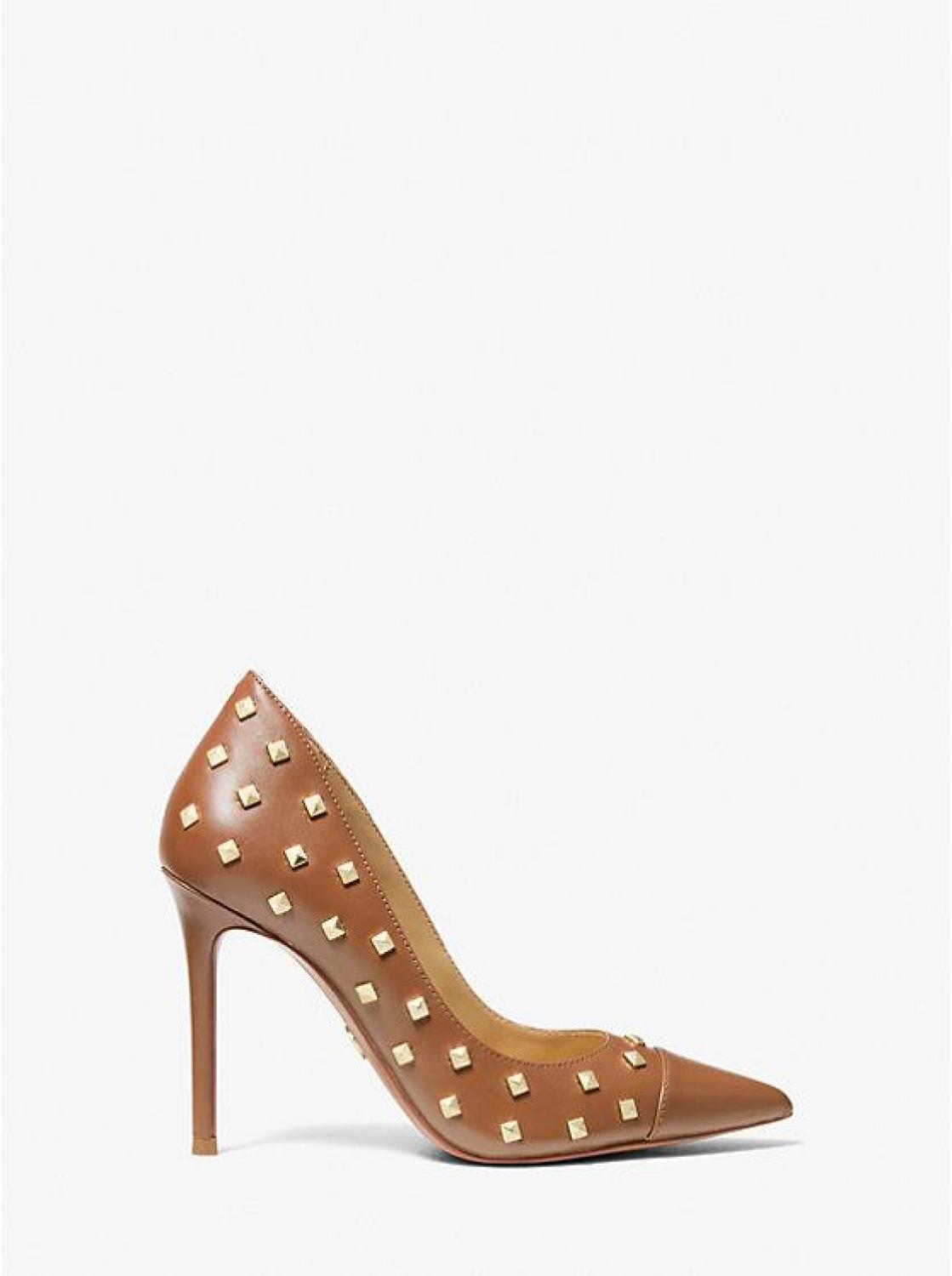 Keke Studded Leather Pump