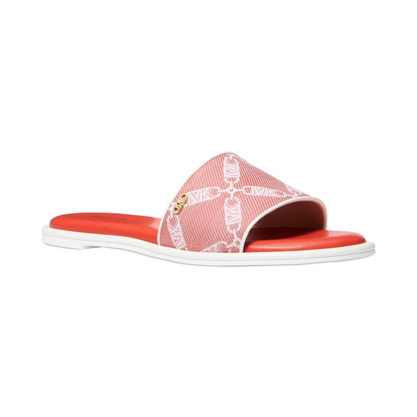 Saylor Logo Embroidered Slide Sandals