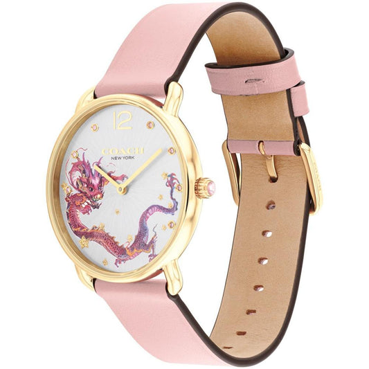 Women's Elliot Lunar New Year Blush Leather Strap Watch 36mm