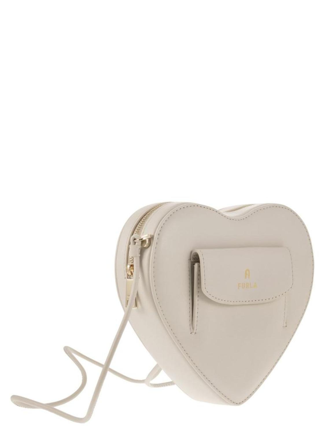 Furla Camelia Heart Mini Shoulder Bag