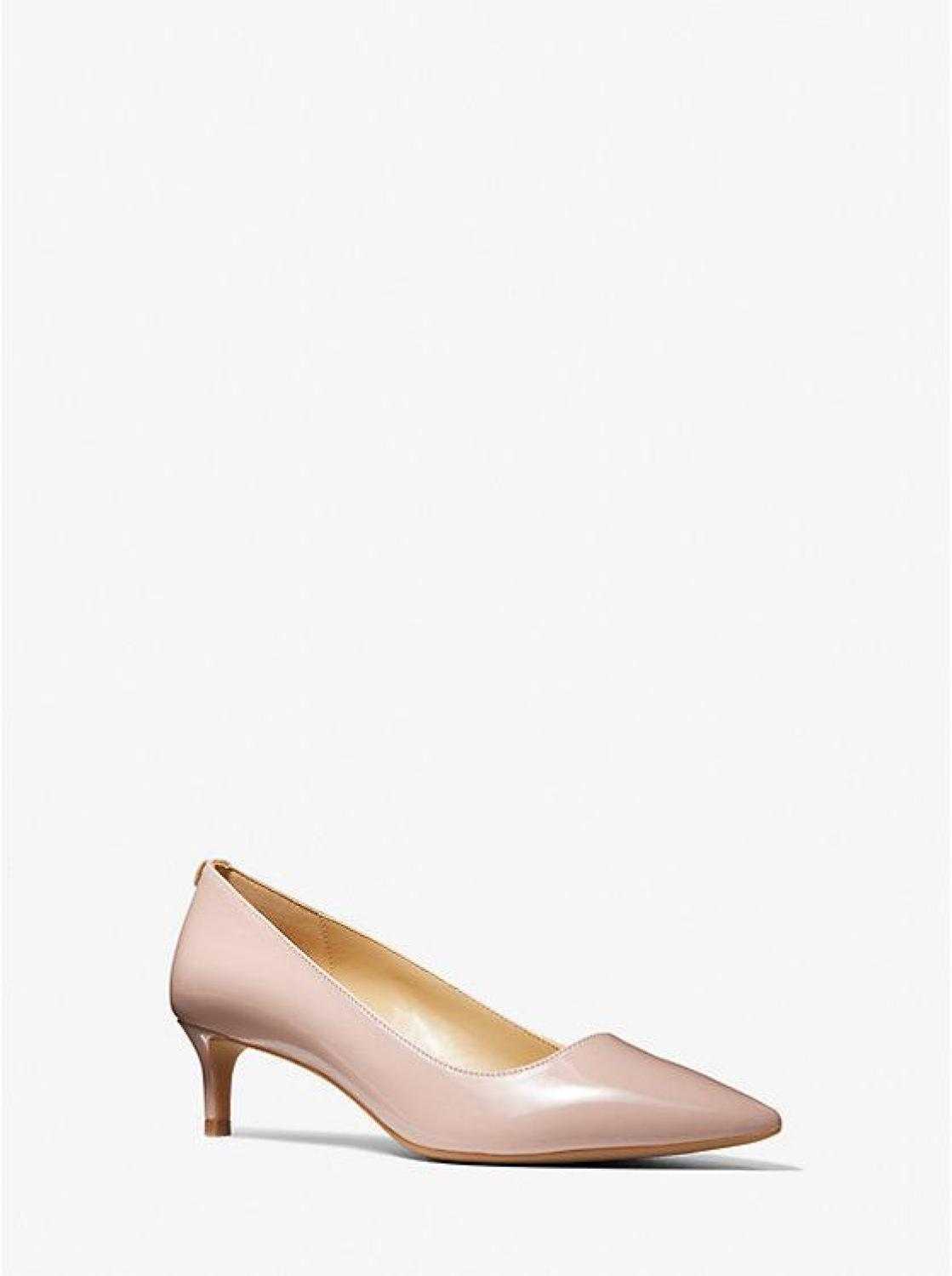 Alina Flex Patent Kitten Pump