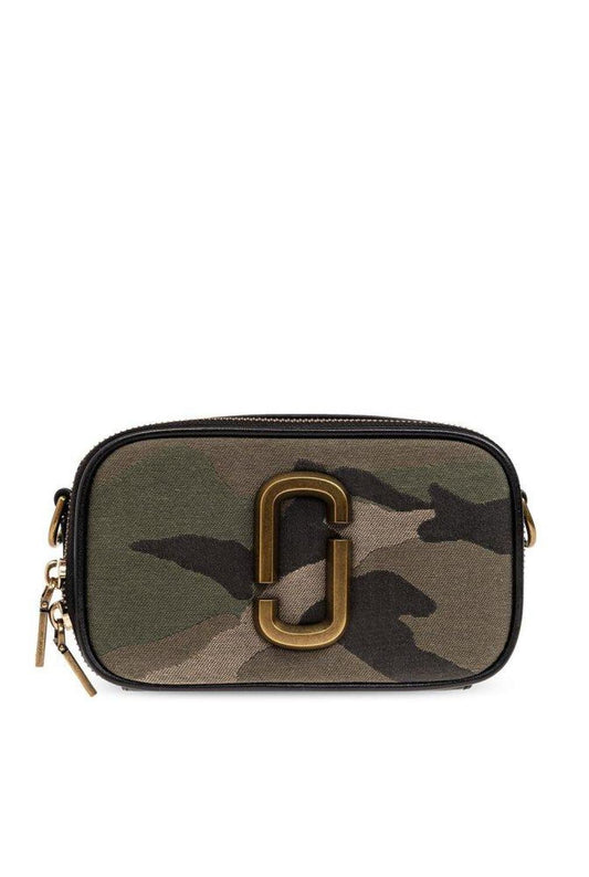 Marc Jacobs The Camo Jacquard Snapshot Camera Bag