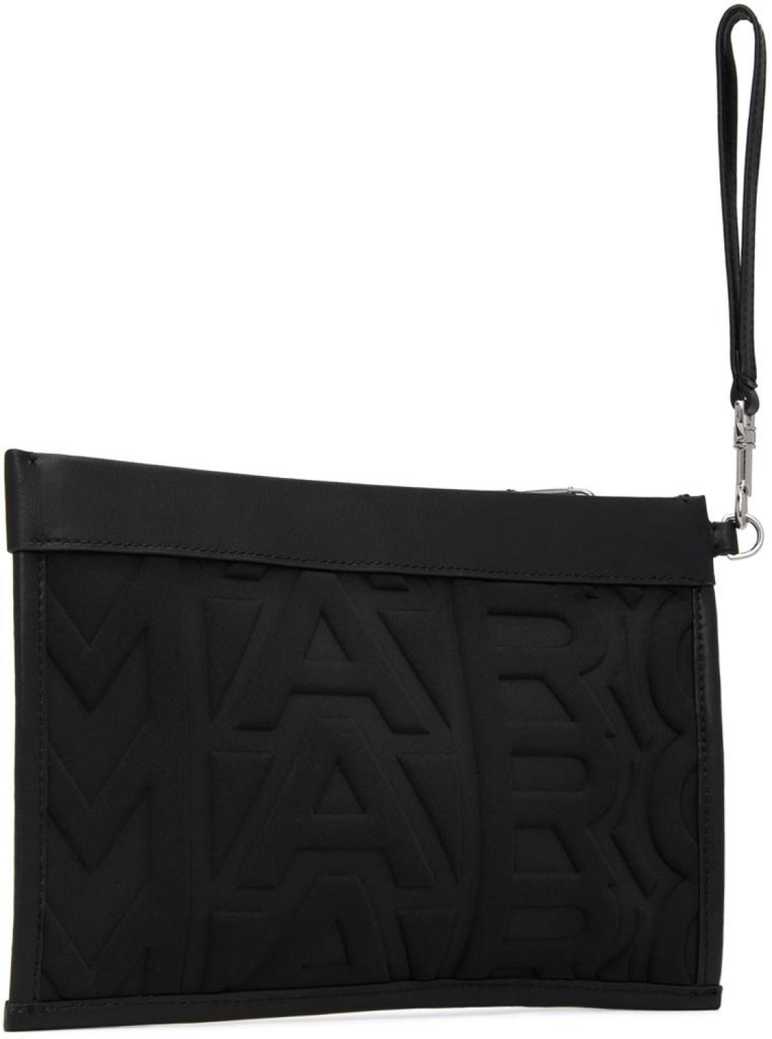 Black 'The Monogram' Pouch