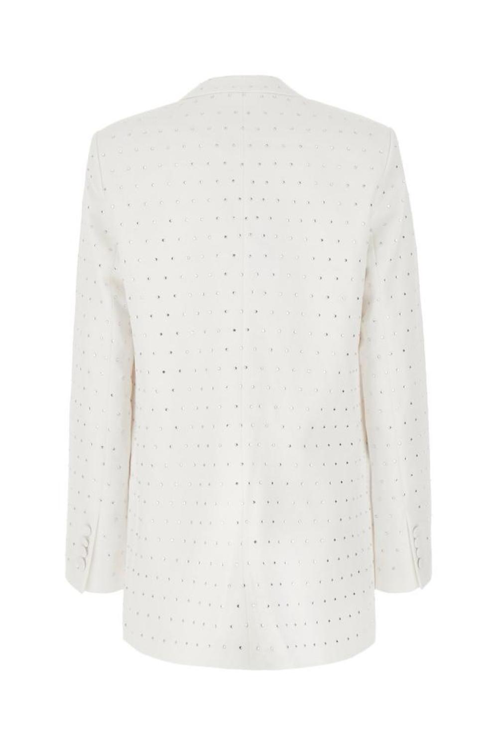 Michael Michael Kors Rhinestud Single-Breasted Blazer