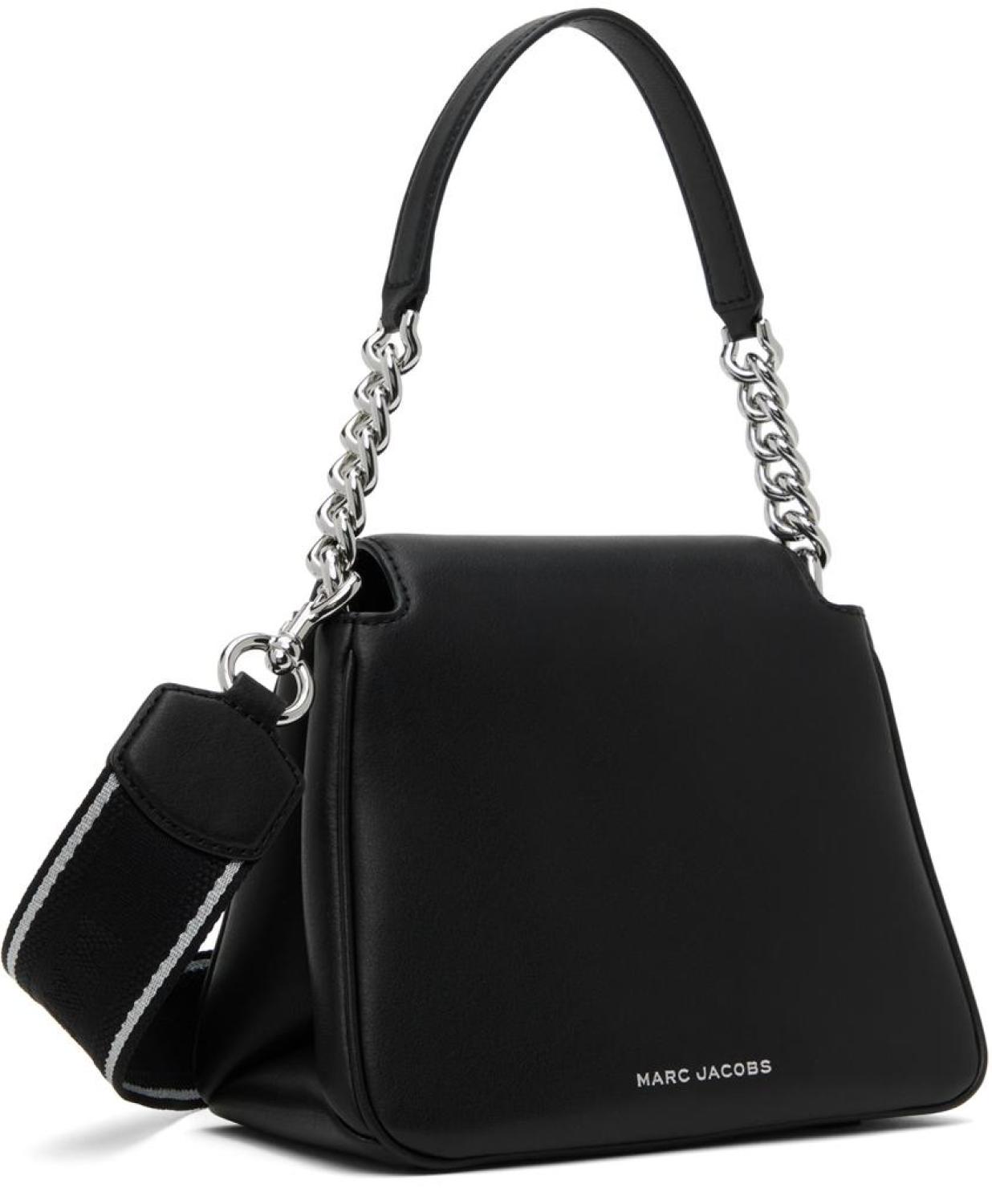 Black 'The J Marc Chain Mini' Satchel