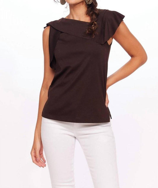 Xena Top In Brown