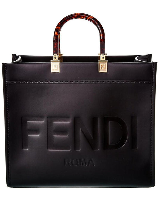 FENDI Sunshine Medium Leather Tote